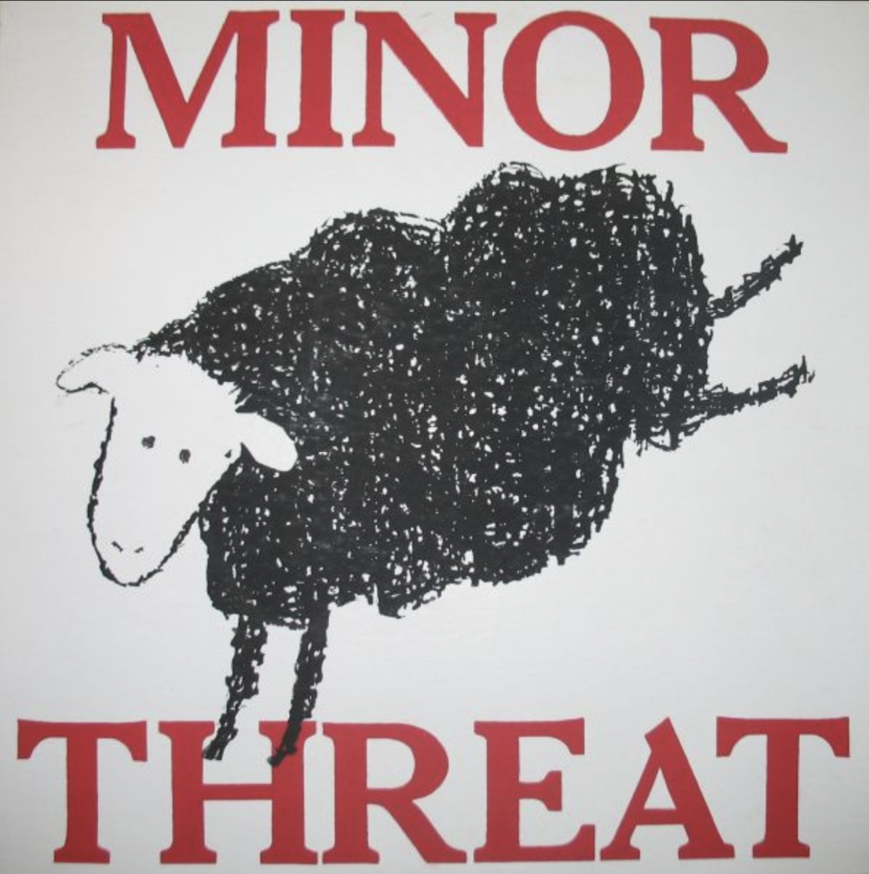 Minor Threat - Sheep Blue - Shirt